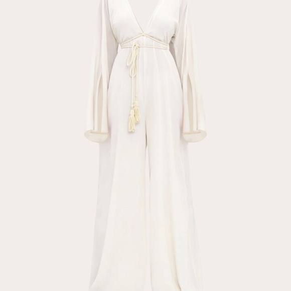 ANDREA IYAMAH Lili Cape-Sleeve Jumpsuit - Size S/M - Picture 2 of 7